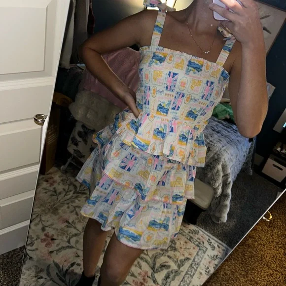 Haute Hippie vacation 3 piece skirt set - Picture 2 of 5